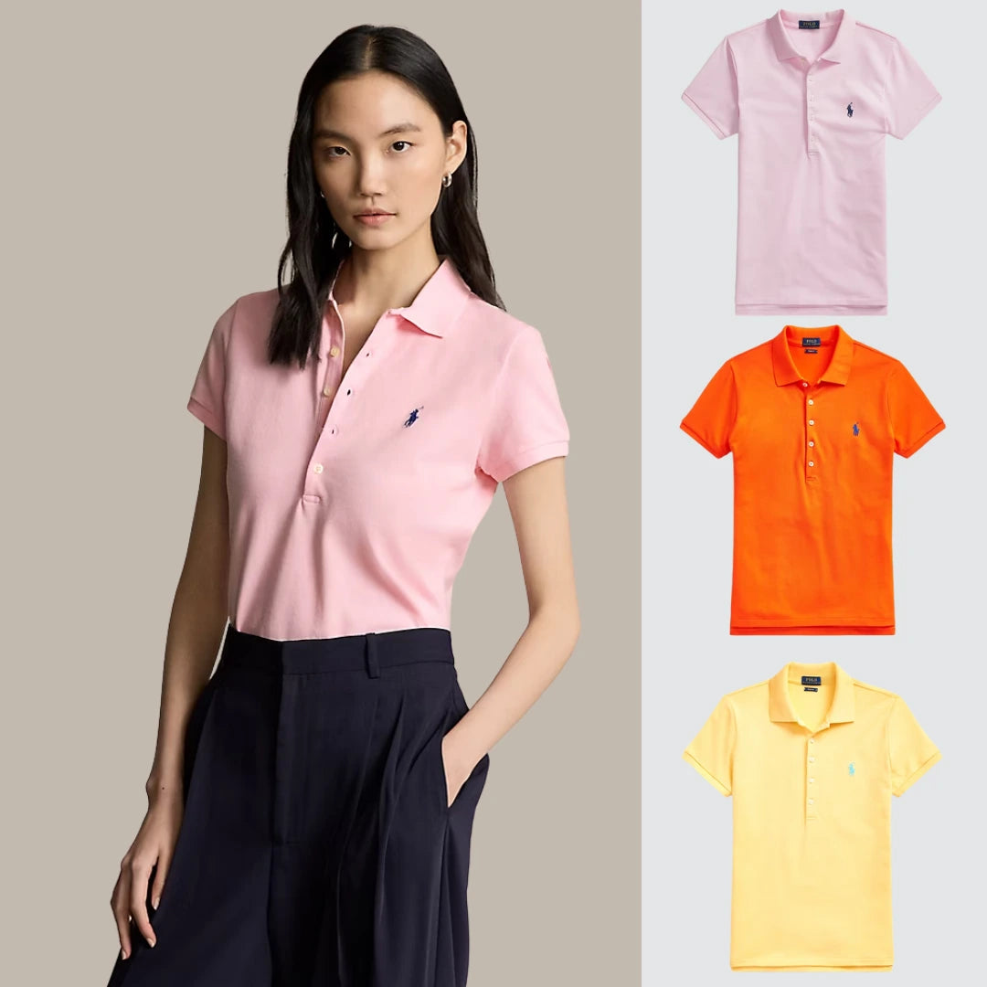 BUY 1, GET 3! PIQUÉ COTTON POLO SHIRT SET
