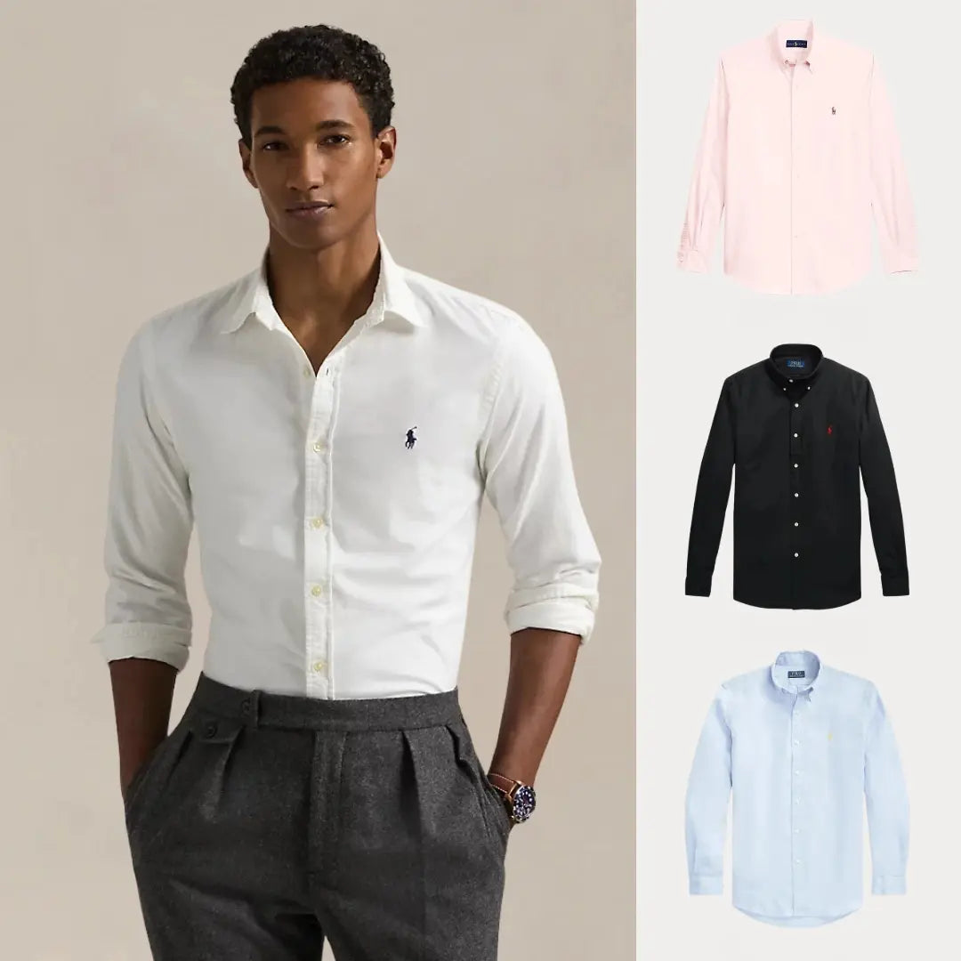 BUY 1, GET 3 – OXFORD TRIO OF CLASSIC SHIRTS