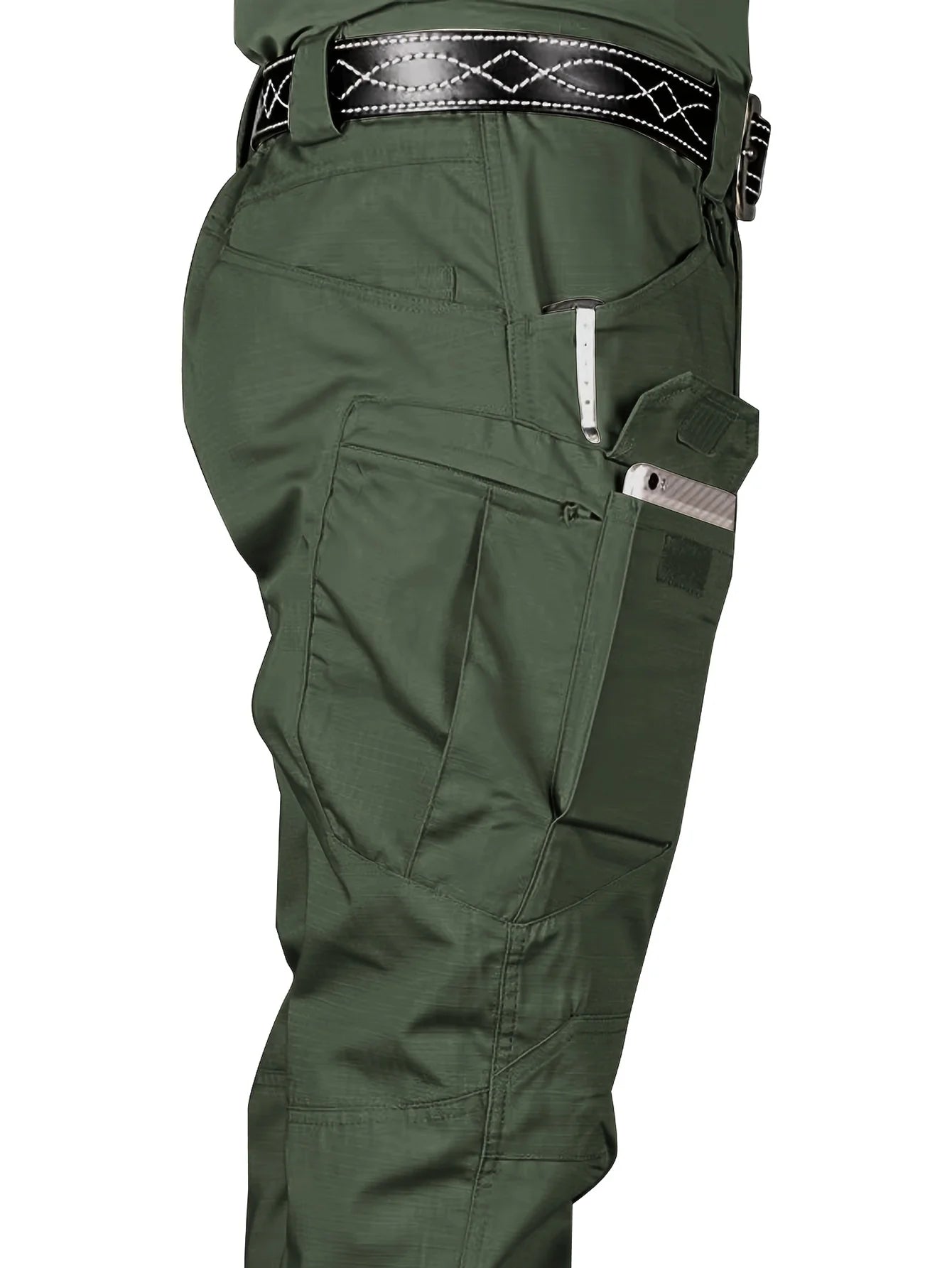 Men's waterproof tactical pants in advanced military fabric