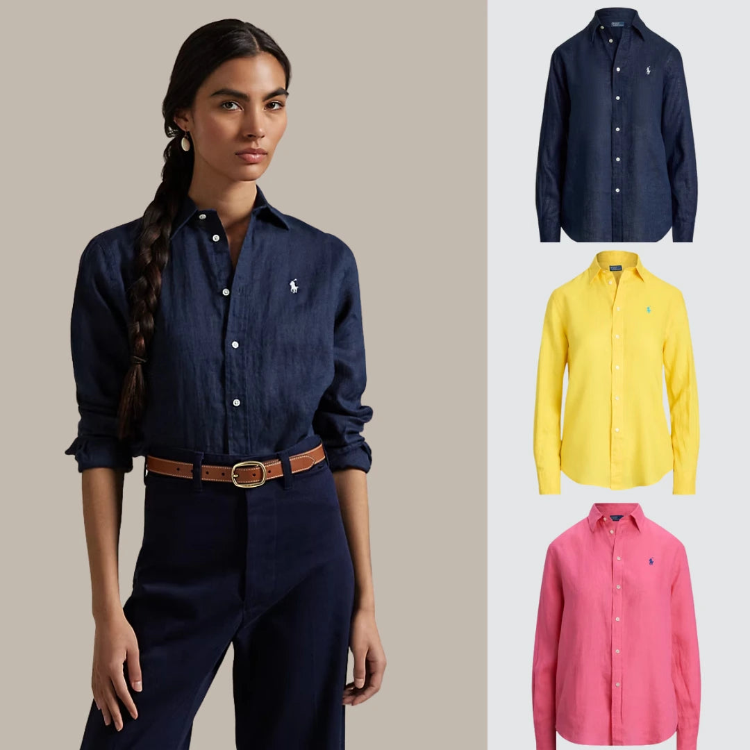 BUY 1, GET 3! CLASSIC LINEN SHIRT