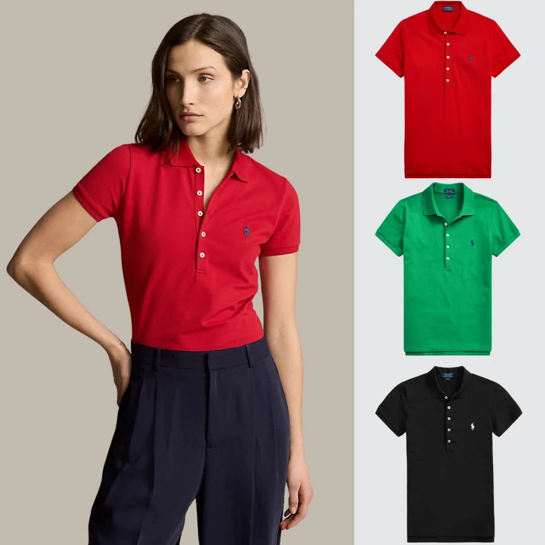 BUY 1, GET 3! PIQUÉ COTTON POLO SHIRT SET