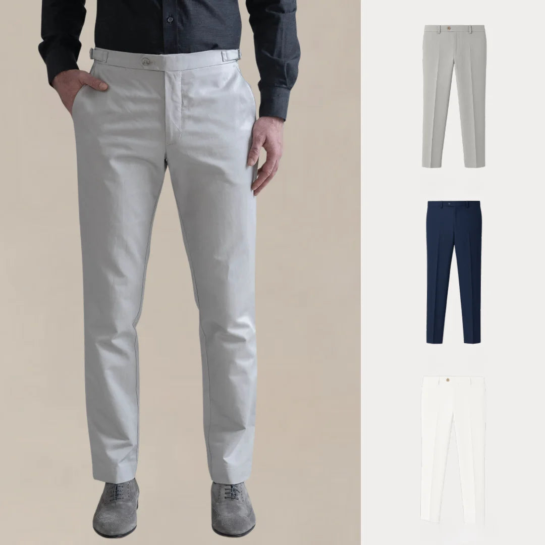 ACHETEZ 1, RECEVEZ 3 – ENSEMBLE DE PANTALONS CHINOS LIGNE CONFORT