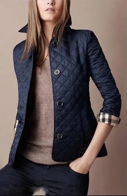 Women's Evelyn Jacket in Premium Cotton with a Refined Finish