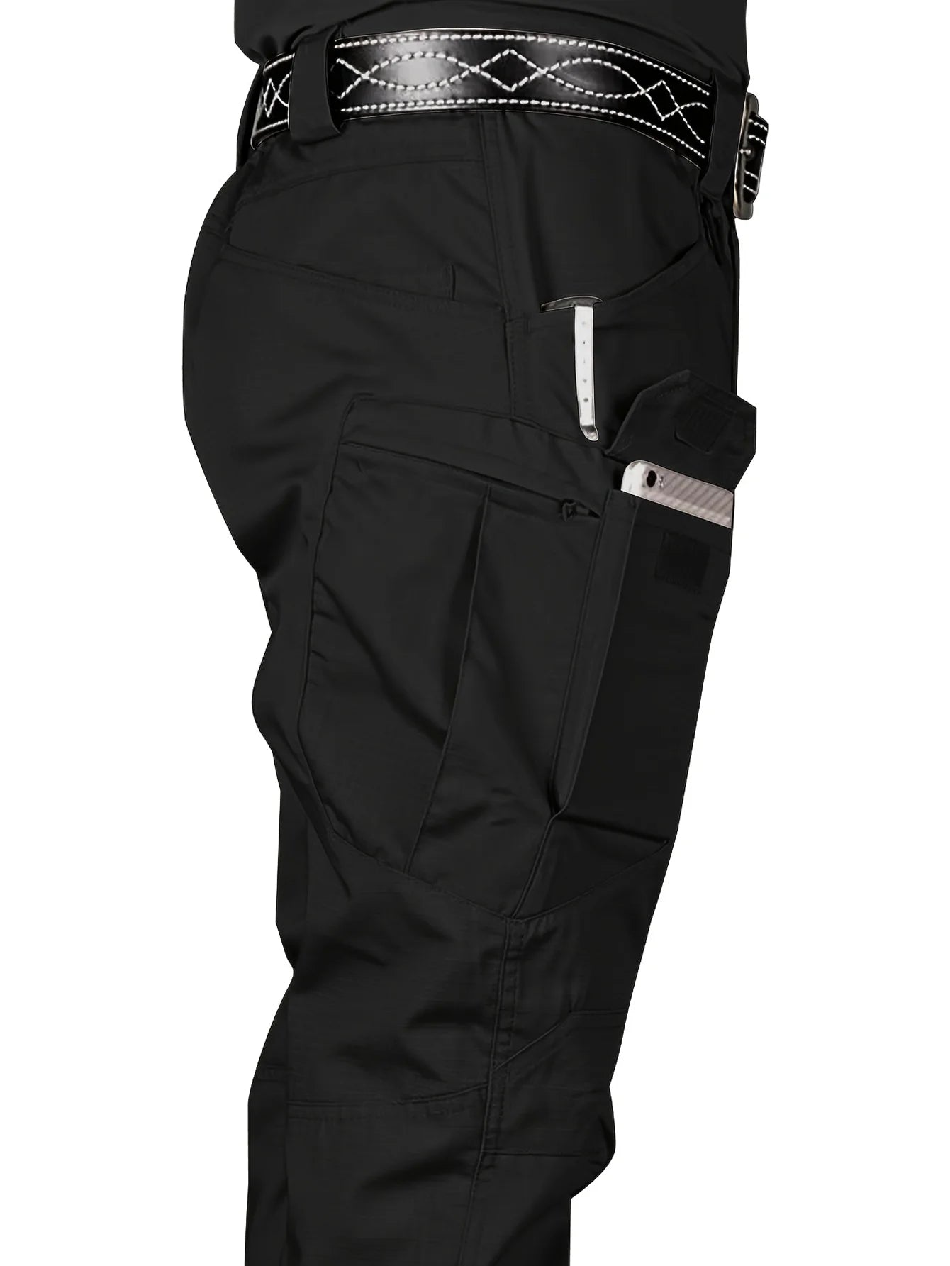 Men's waterproof tactical pants in advanced military fabric