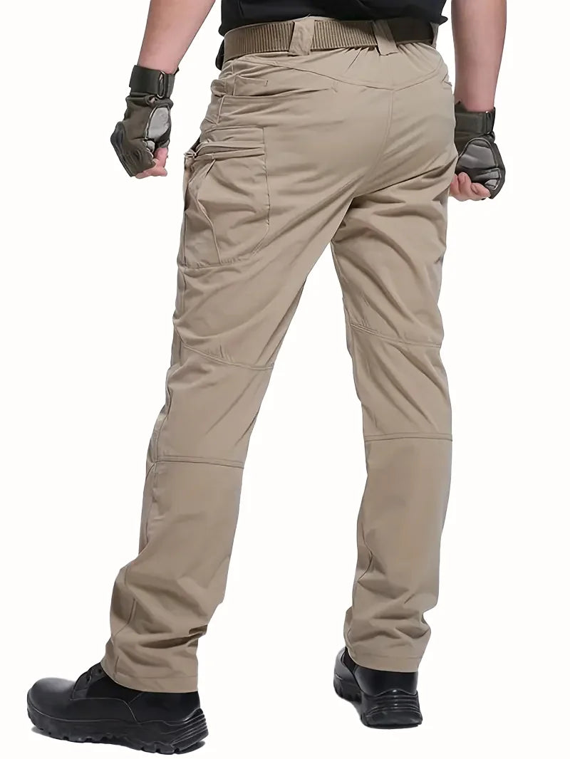 Men's waterproof tactical pants in advanced military fabric