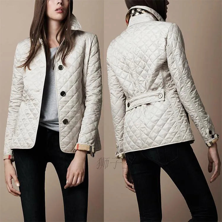 Women's Evelyn Jacket in Premium Cotton with a Refined Finish